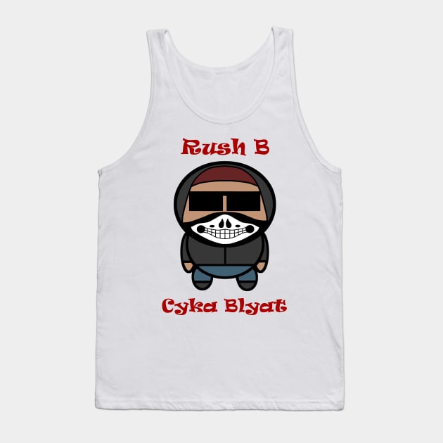 Rush B Tank Top by Wildbrute